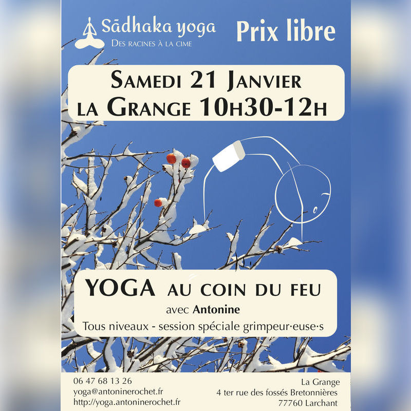 Yoga Antonine Rochet La Grange Larchant Nemours